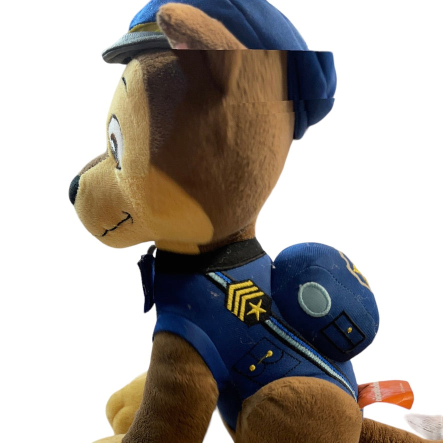 Nickelodeon Paw Patrol 'Chase', Police Dog 15" Stuffed Plush Dog