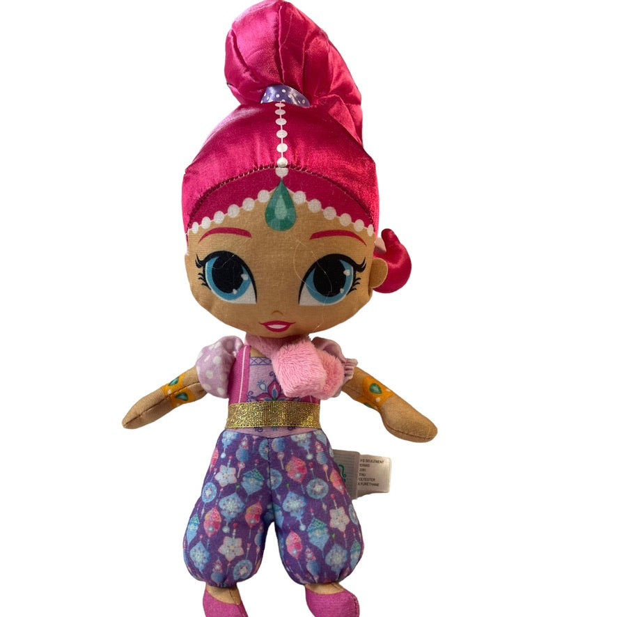 Nickelodeon's Shimmer & Shine Stuffed Cloth Genie Doll 12" Prelovedin GUC