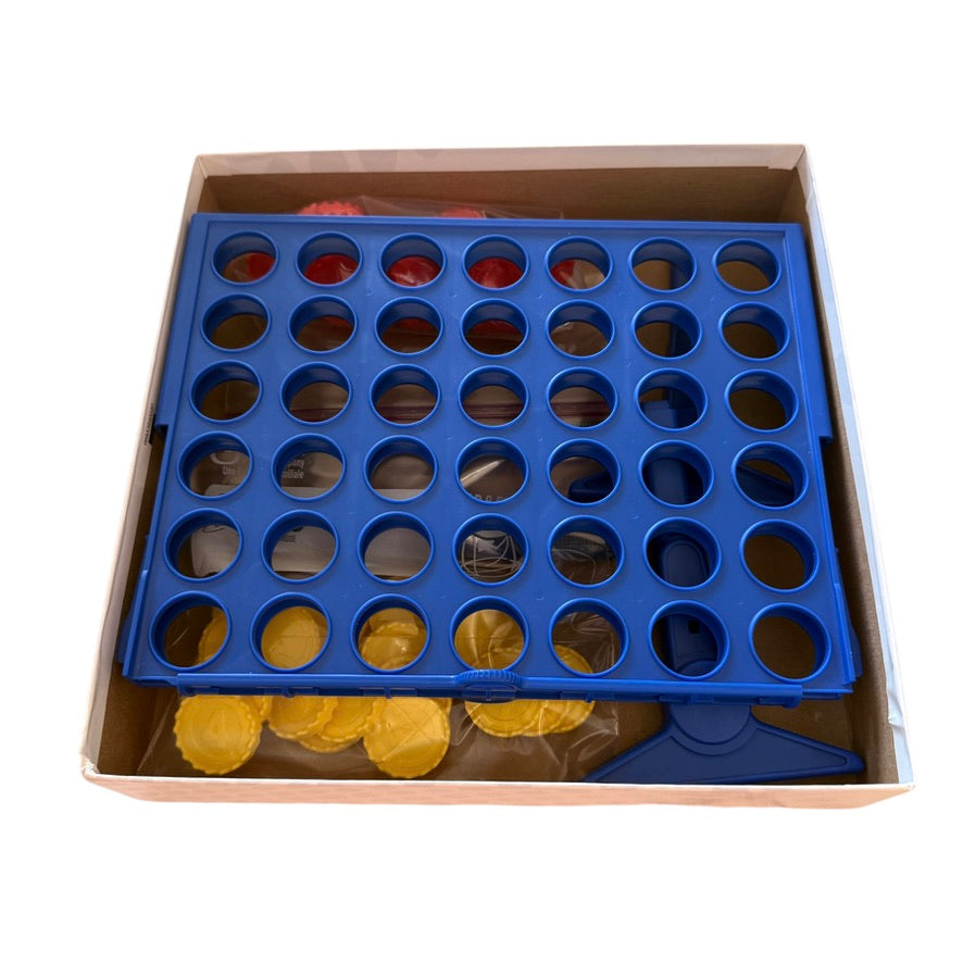 Hasbro Games, Connect 4 Original Game of Strategy for AGES 6+ in Good Preowned Condition