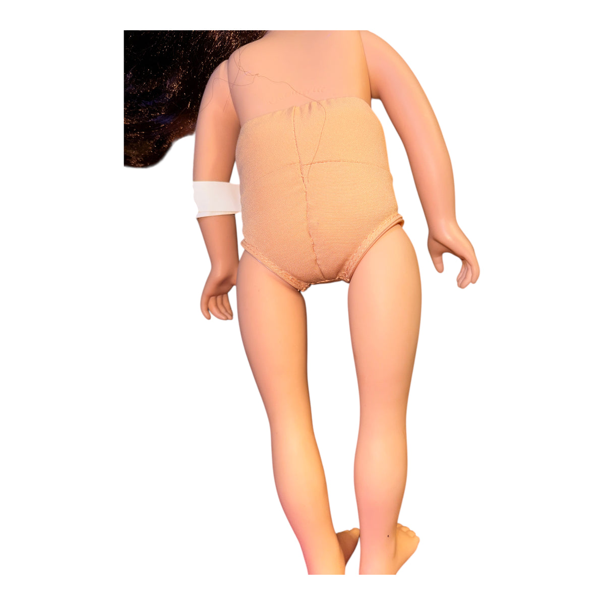 Journey Girl Doll, Brown Eyed Brunette in Lace &  Denim. Mark on Foot  GUC