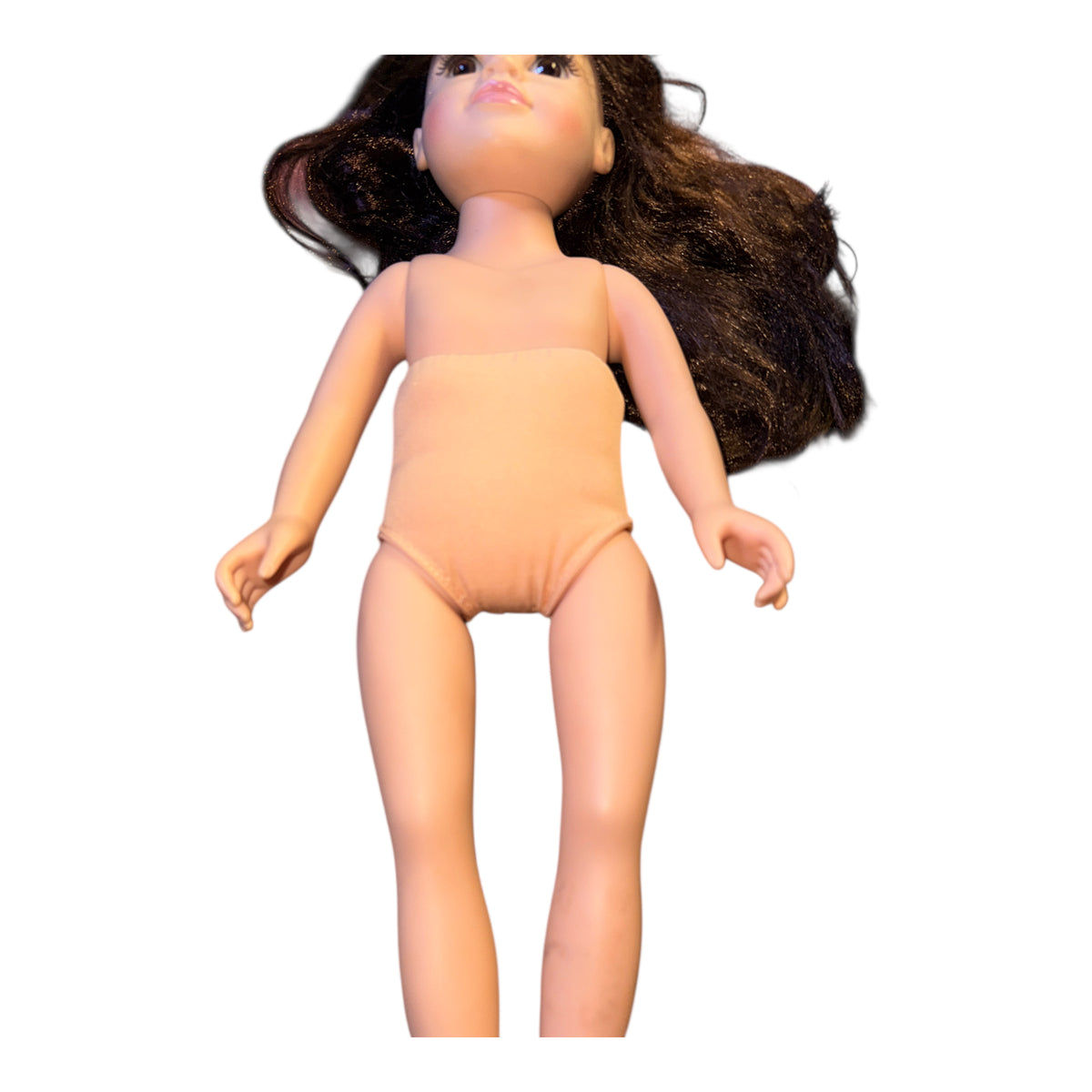 Journey Girl Doll, Brown Eyed Brunette in Lace &  Denim. Mark on Foot  GUC