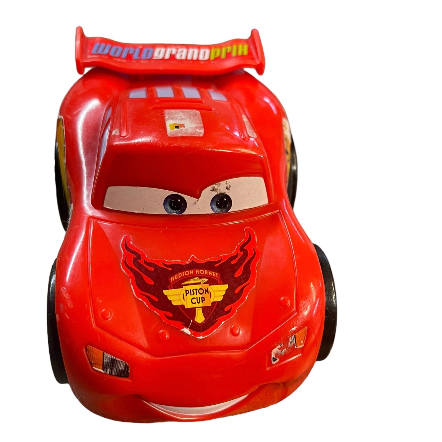 Disney Pixar CARS 2 Lightning McQueen Die Cast Chunky Heavyweight Fisher Price