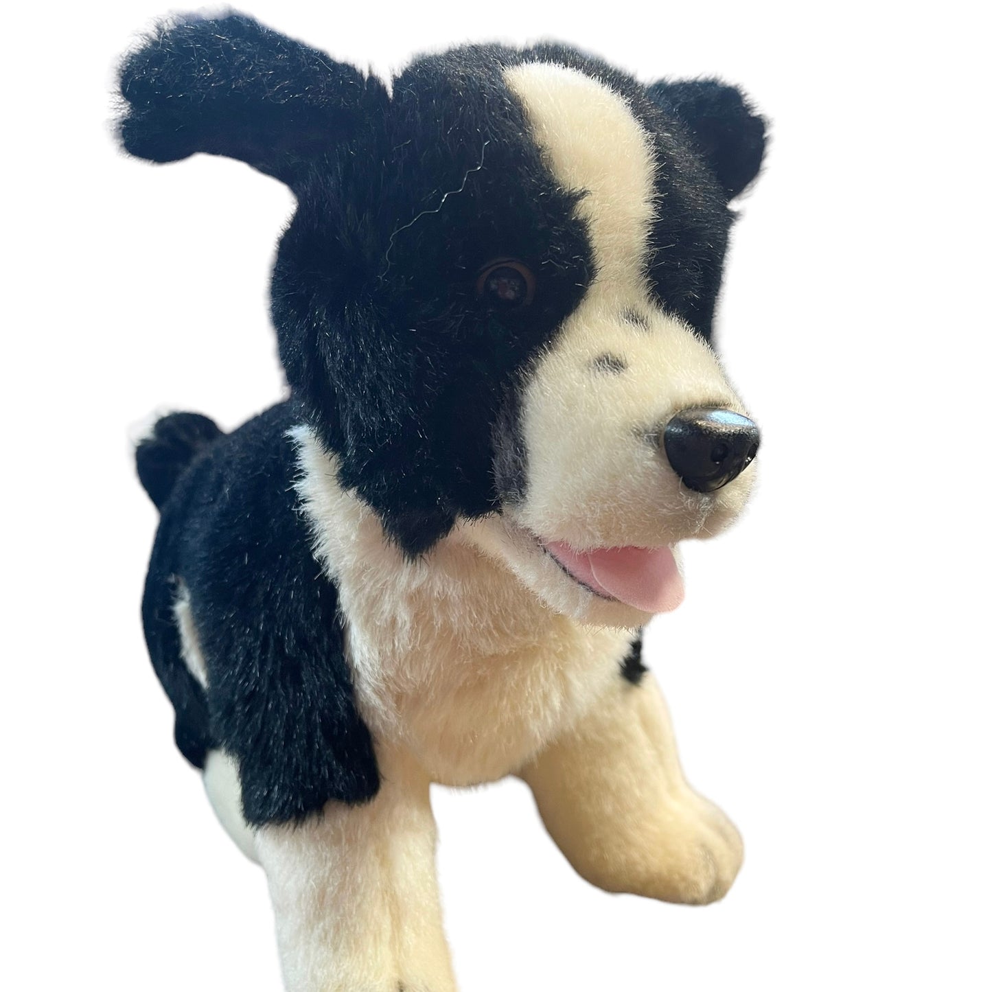 Disney Snow Dogs, 'Nana', 10" Realistic Border Collie/Malamute Vintage Plush with Freckles