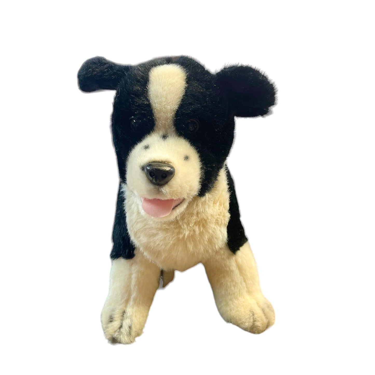 Disney Snow Dogs, 'Nana', 10" Realistic Border Collie/Malamute Vintage Plush with Freckles