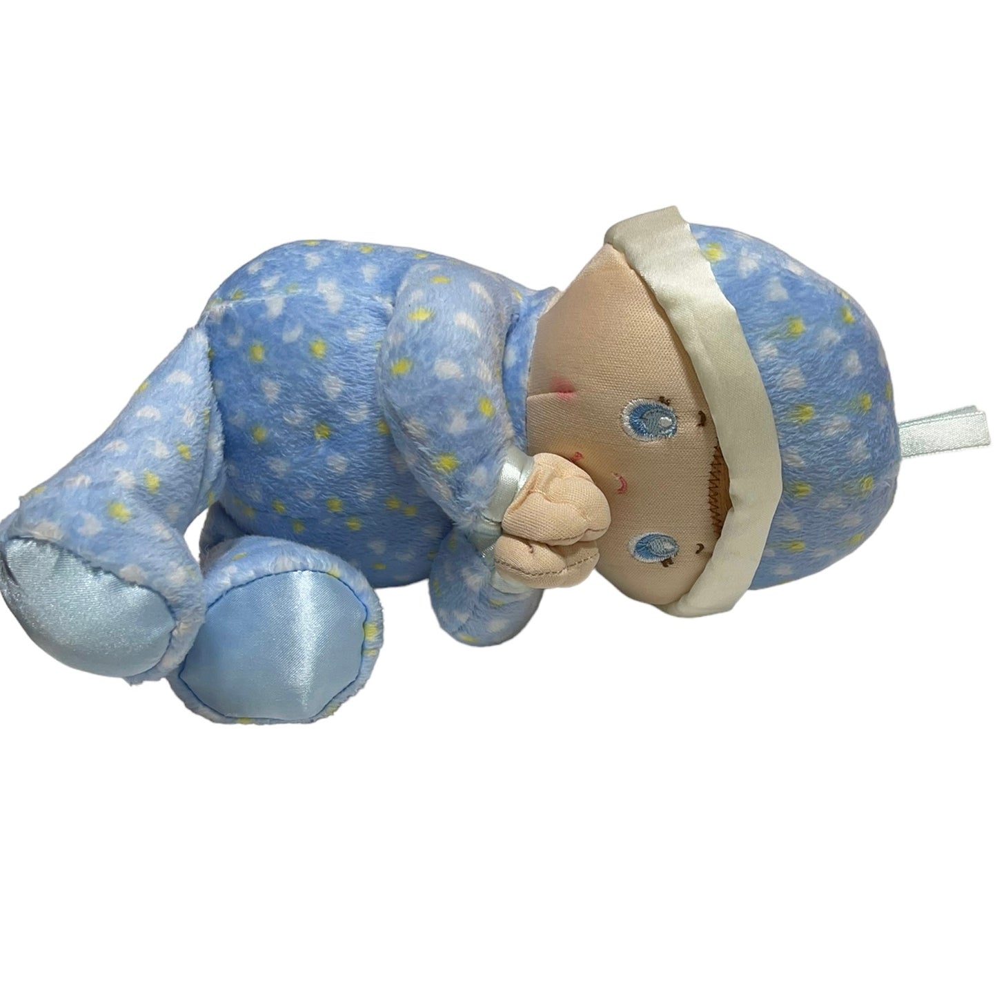 Kid's Preferred Praying Soft Blue Plush Doll 'Now I lay Me Down to Sleep'