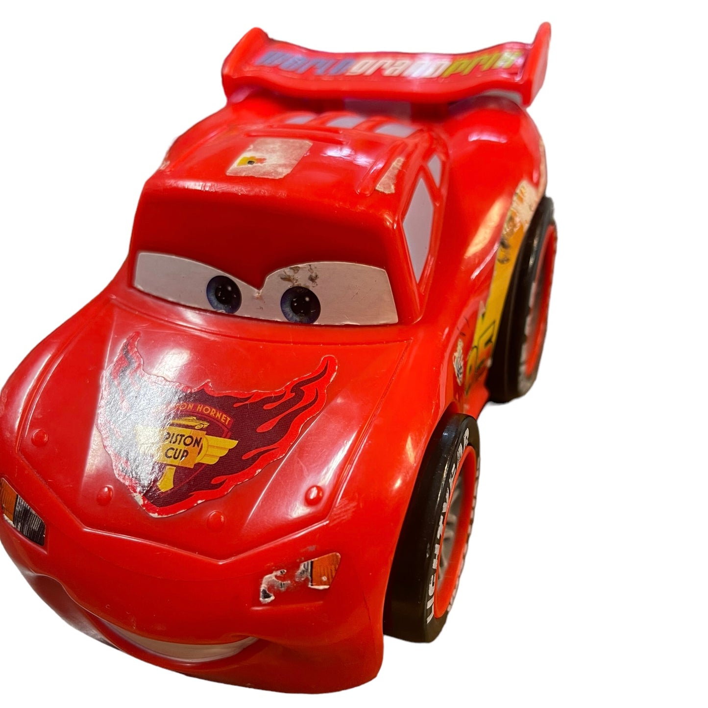 Disney Pixar CARS 2 Lightning McQueen Die Cast Chunky Heavyweight Fisher Price