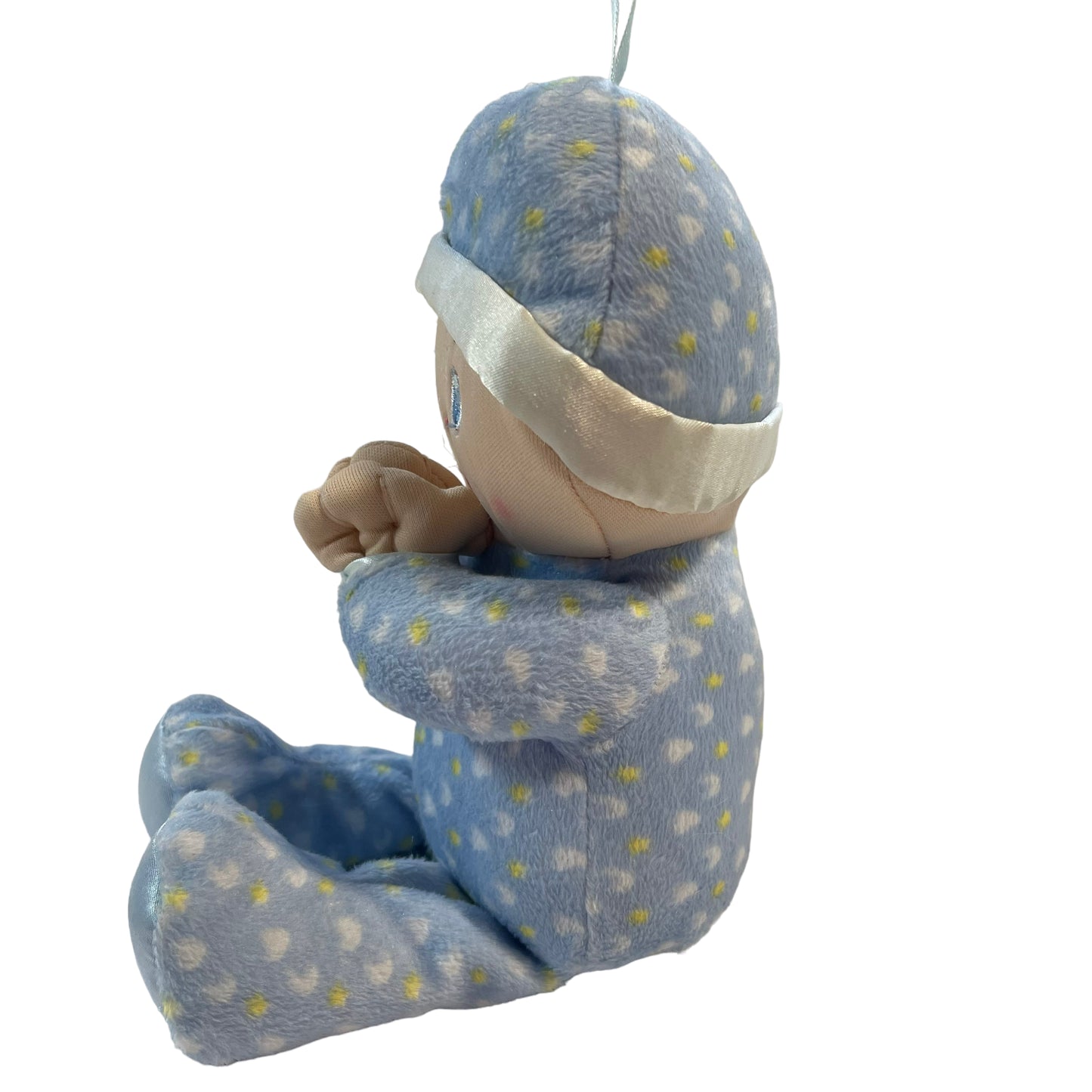 Kid's Preferred Praying Soft Blue Plush Doll 'Now I lay Me Down to Sleep'