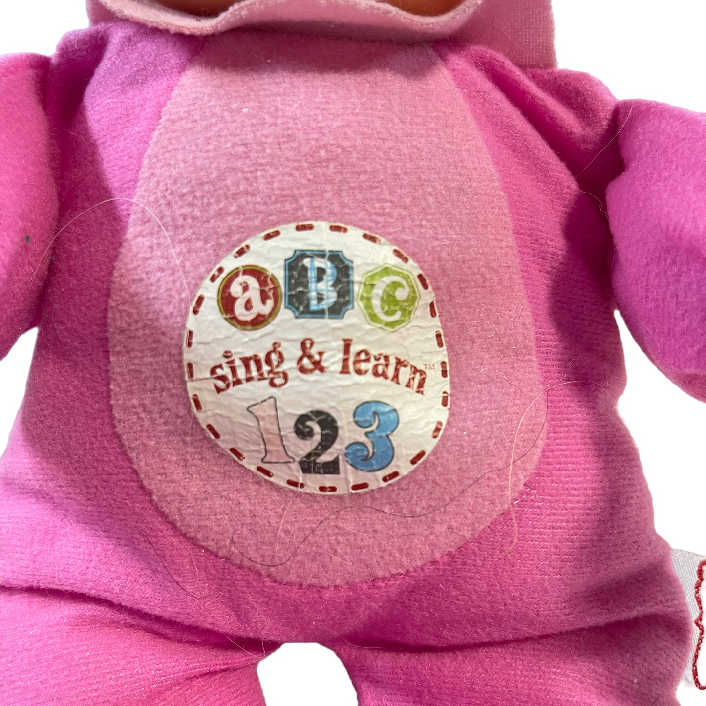 Baby's 1st Crinkle & Squeak Sing and Learn Doll (Non Working VOICE) Preowned