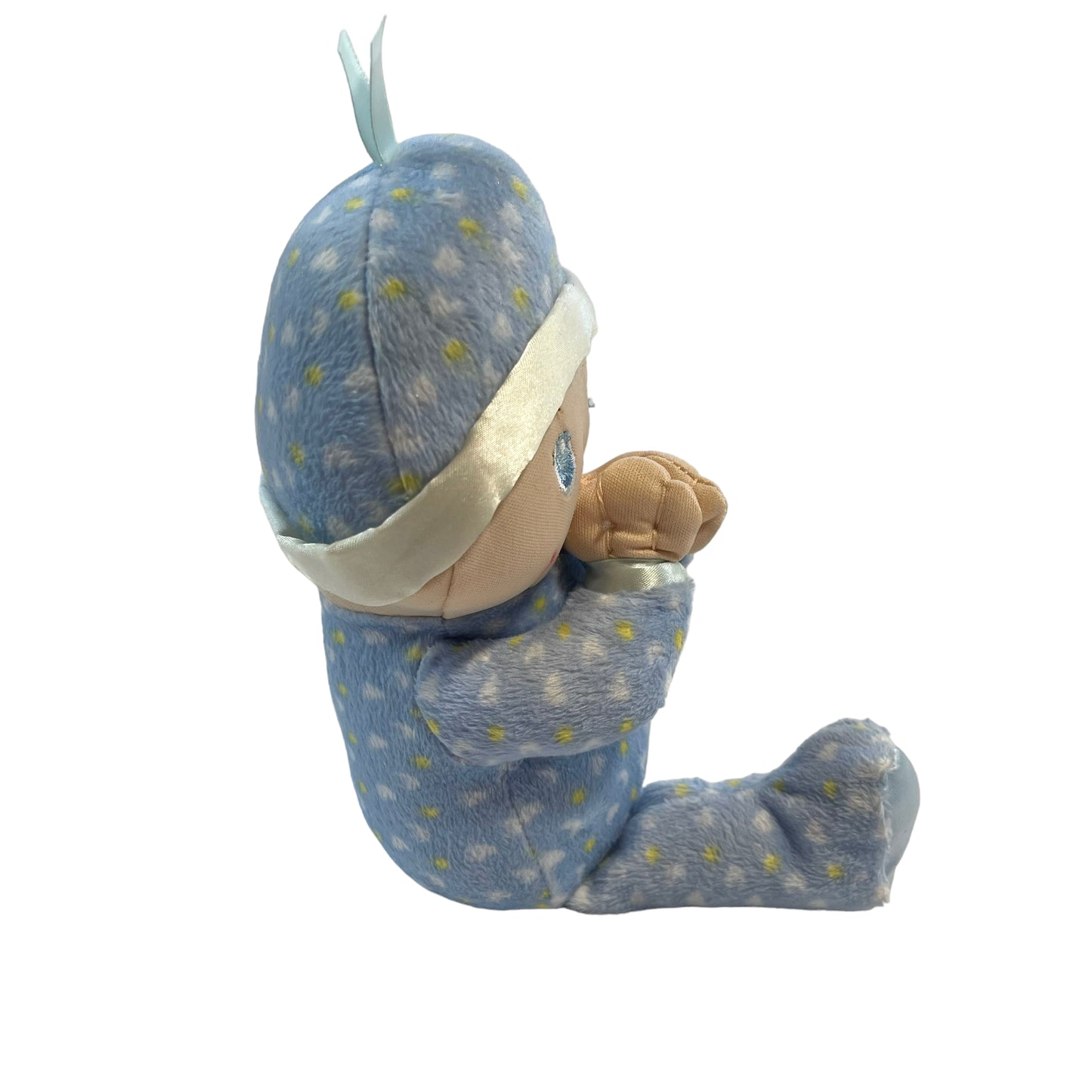 Kid's Preferred Praying Soft Blue Plush Doll 'Now I lay Me Down to Sleep'