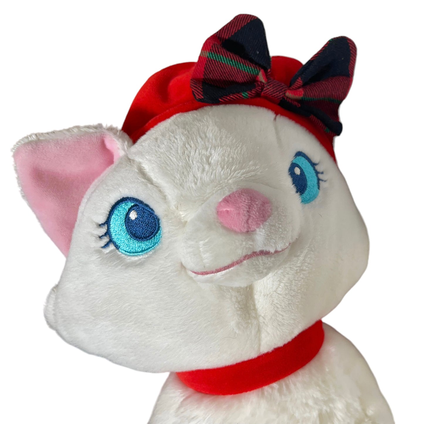 Marie,  12" Disney Aristocat with Big Red Bow and Velvet Beret