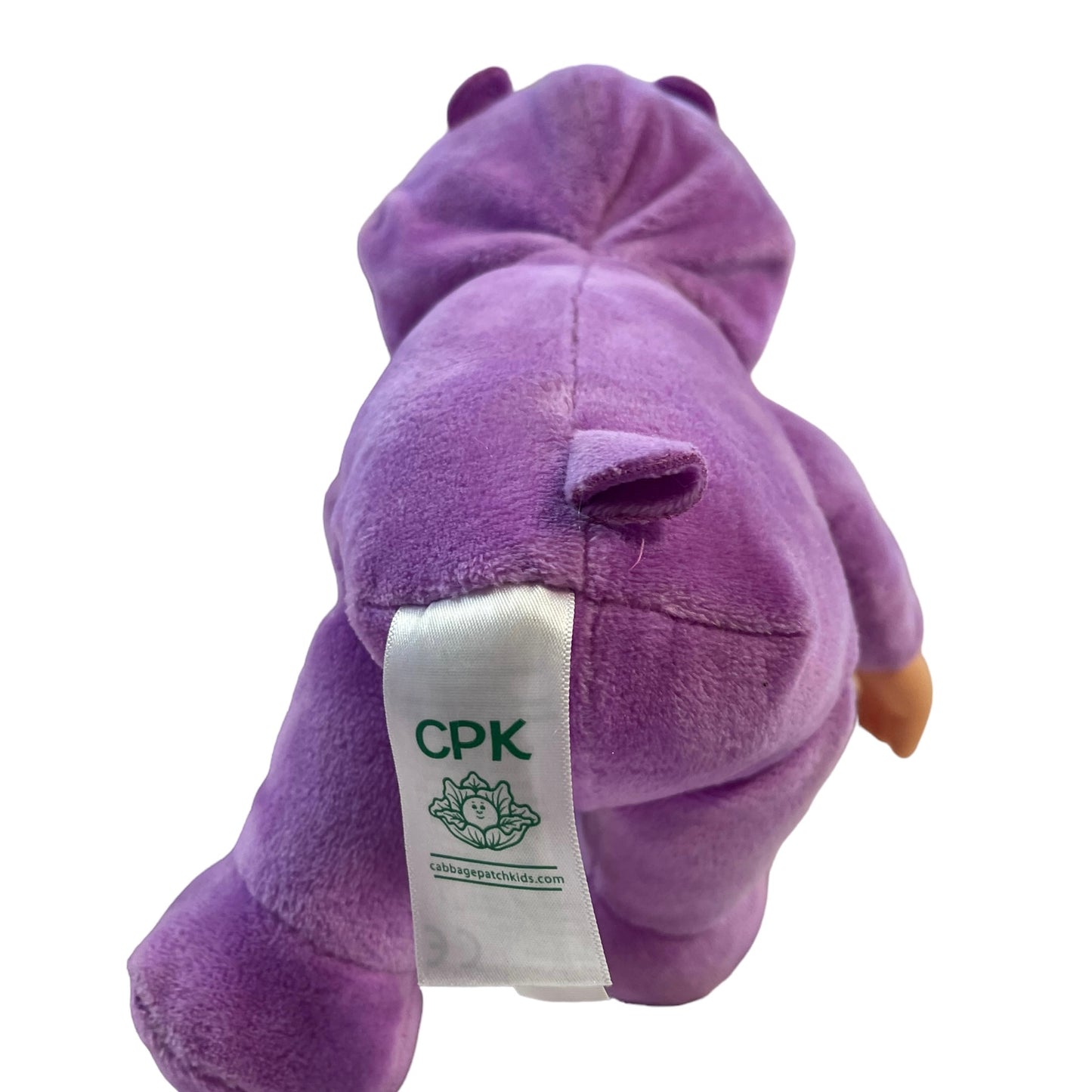 Cabbage Patch Cutie,  9.5" Exotic Purple EMMETT  Hippo Doll  UEC