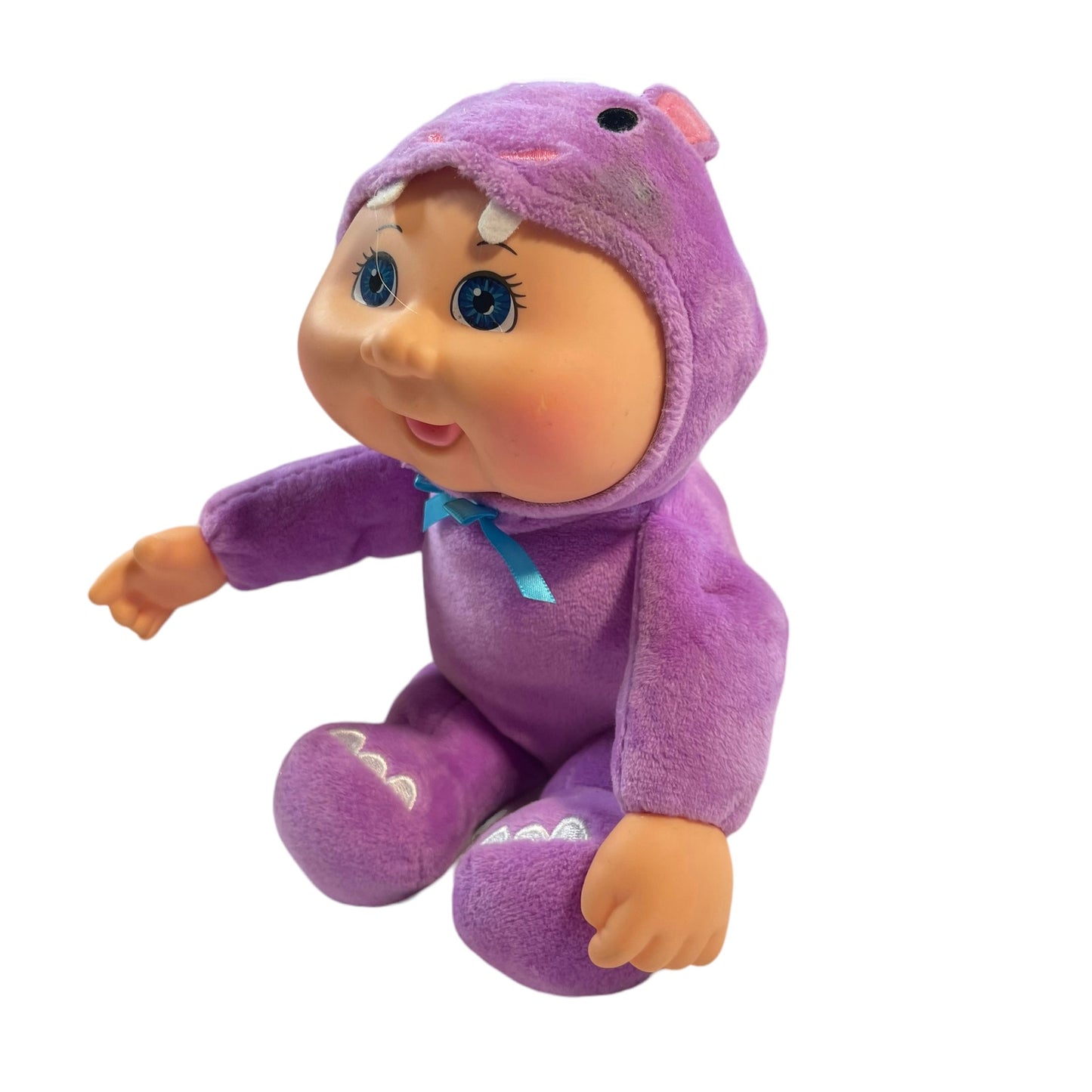 Cabbage Patch Cutie,  9.5" Exotic Purple EMMETT  Hippo Doll  UEC