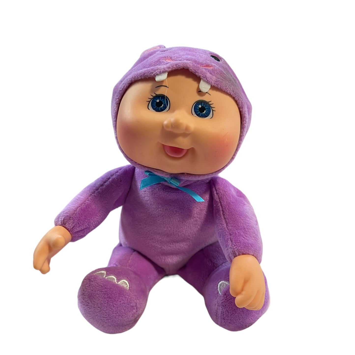 Cabbage Patch Cutie,  9.5" Exotic Purple EMMETT  Hippo Doll  UEC