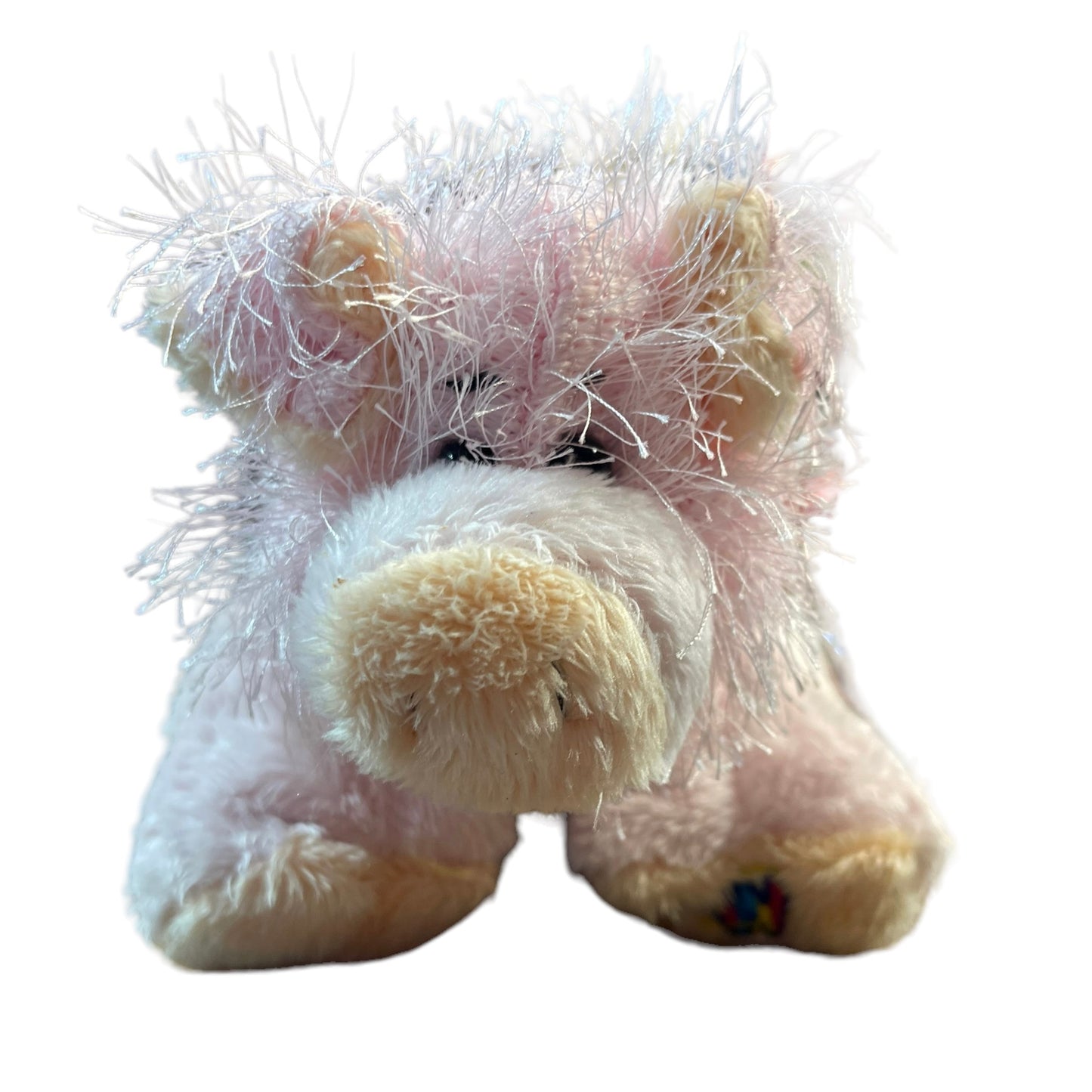 Ganz Webkinz Retired Pink Pig Plush Preowned With Code