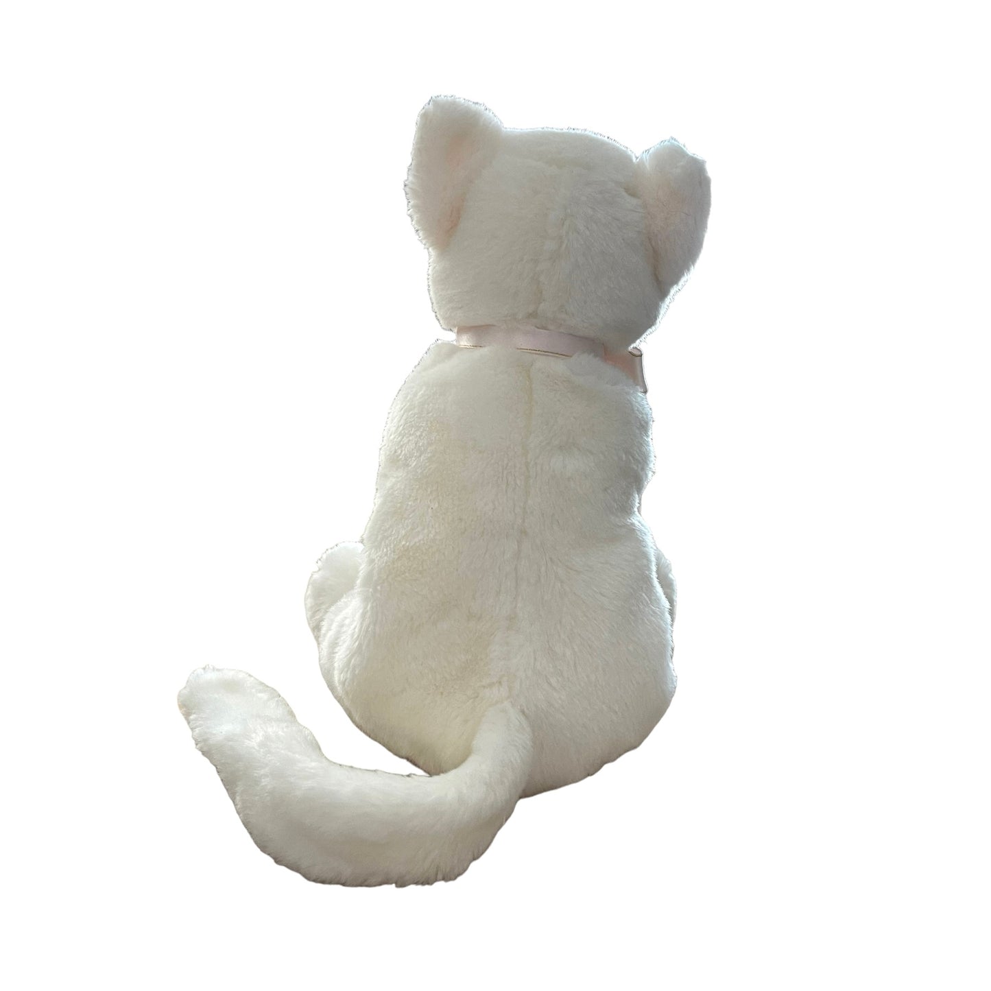 Vintage 1999 Ty Beanie Buddy Flip, White Plush  Kitten Cat