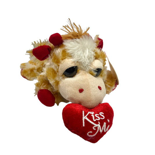 Dan Dee Collector's Choice Valentine Plush 'Kiss Me' Big Eyed Giraffe