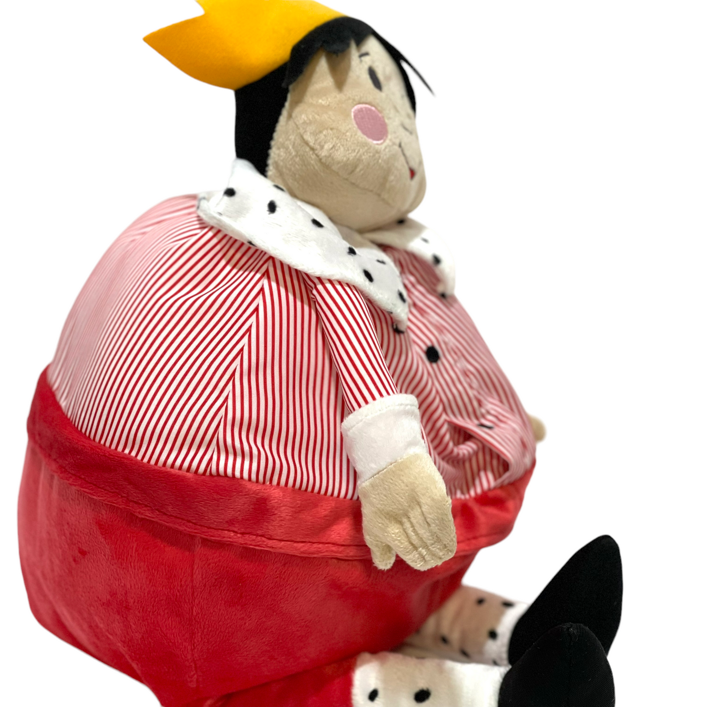 Ikea Guligosse Plush King of Hearts with Hidden Heart, Felt Hair & Embroidered Face
