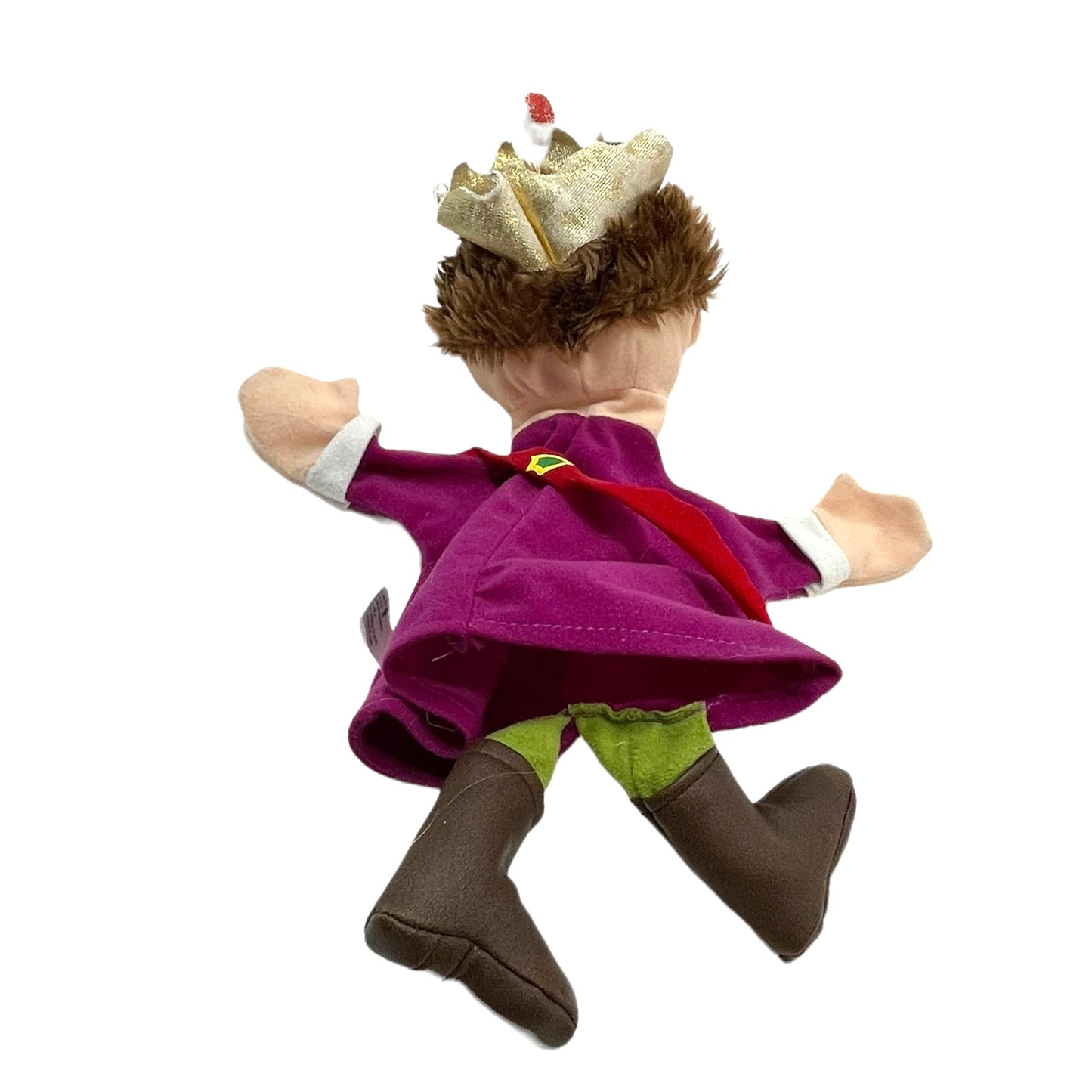 Preowned Prince Charming Hand Puppet Royal Purple Robes