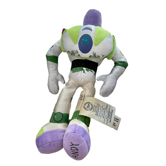 Buzz Light Year 11" Disney Pixar Stuffed Plush Toy, Embroidered Face