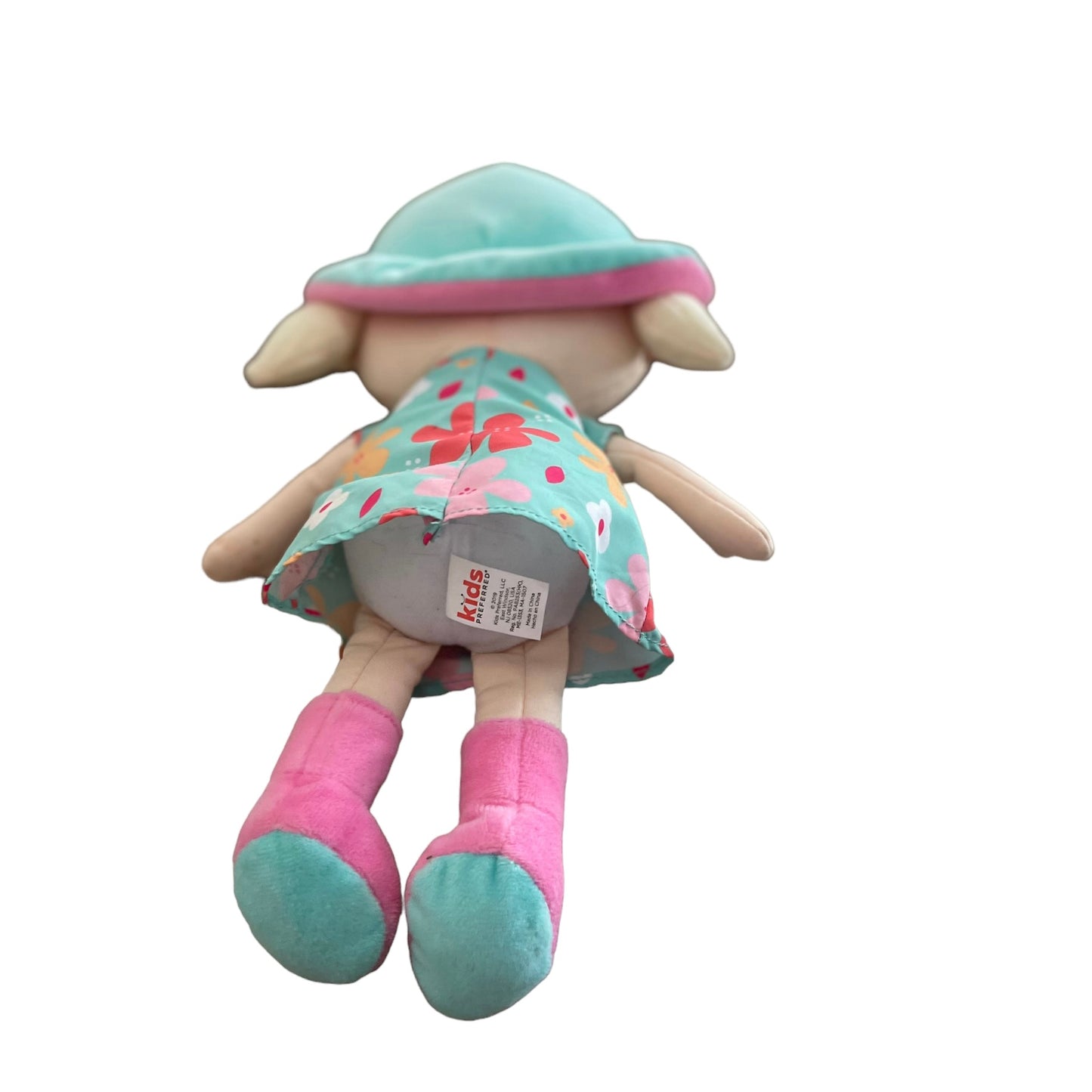 Kids Preferred Preowned Cloth Doll, Blond, Blue Eyed and Adorable!