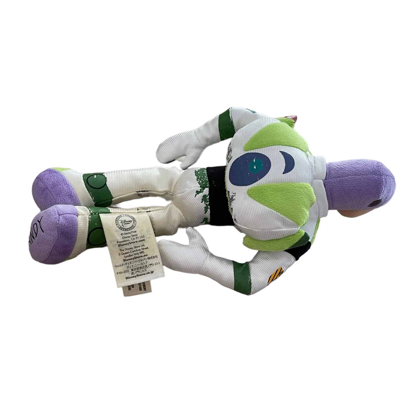 Buzz Light Year 11" Disney Pixar Stuffed Plush Toy, Embroidered Face