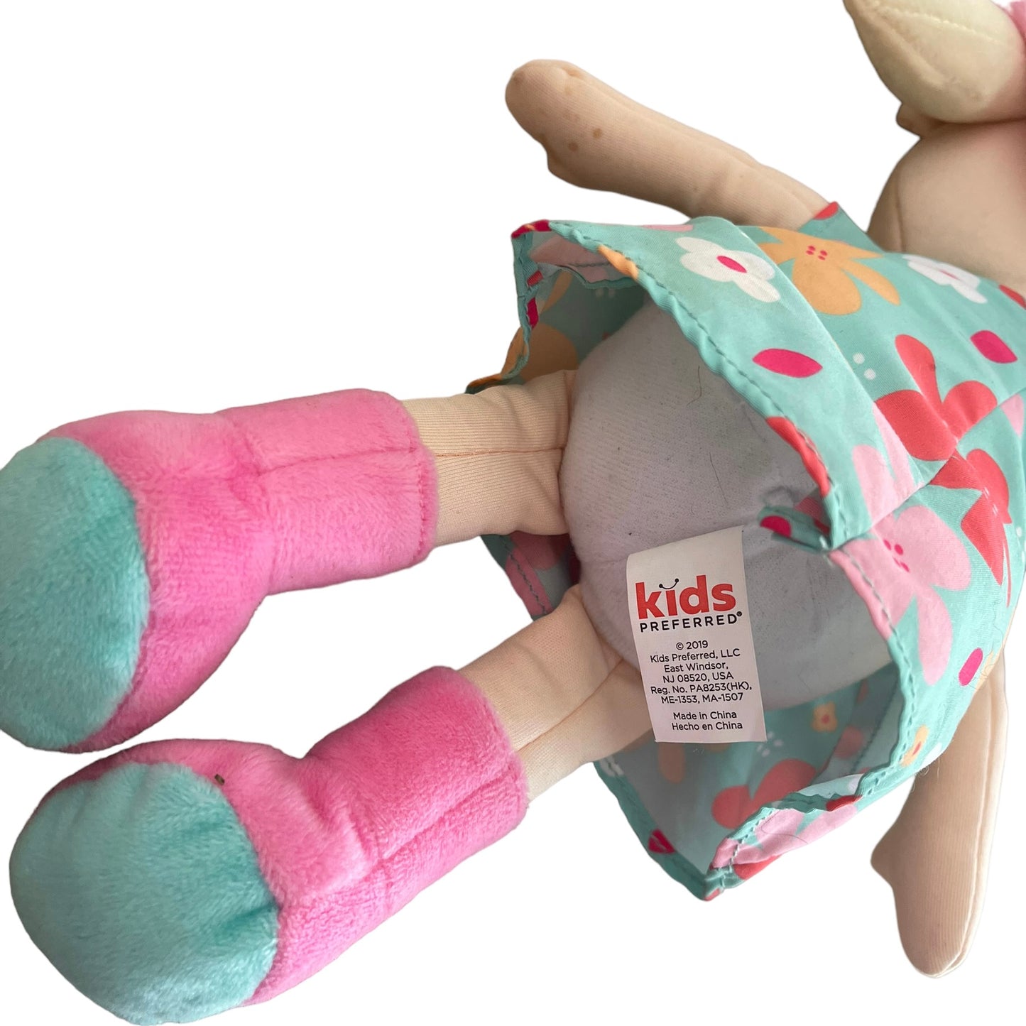 Kids Preferred Preowned Cloth Doll, Blond, Blue Eyed and Adorable!