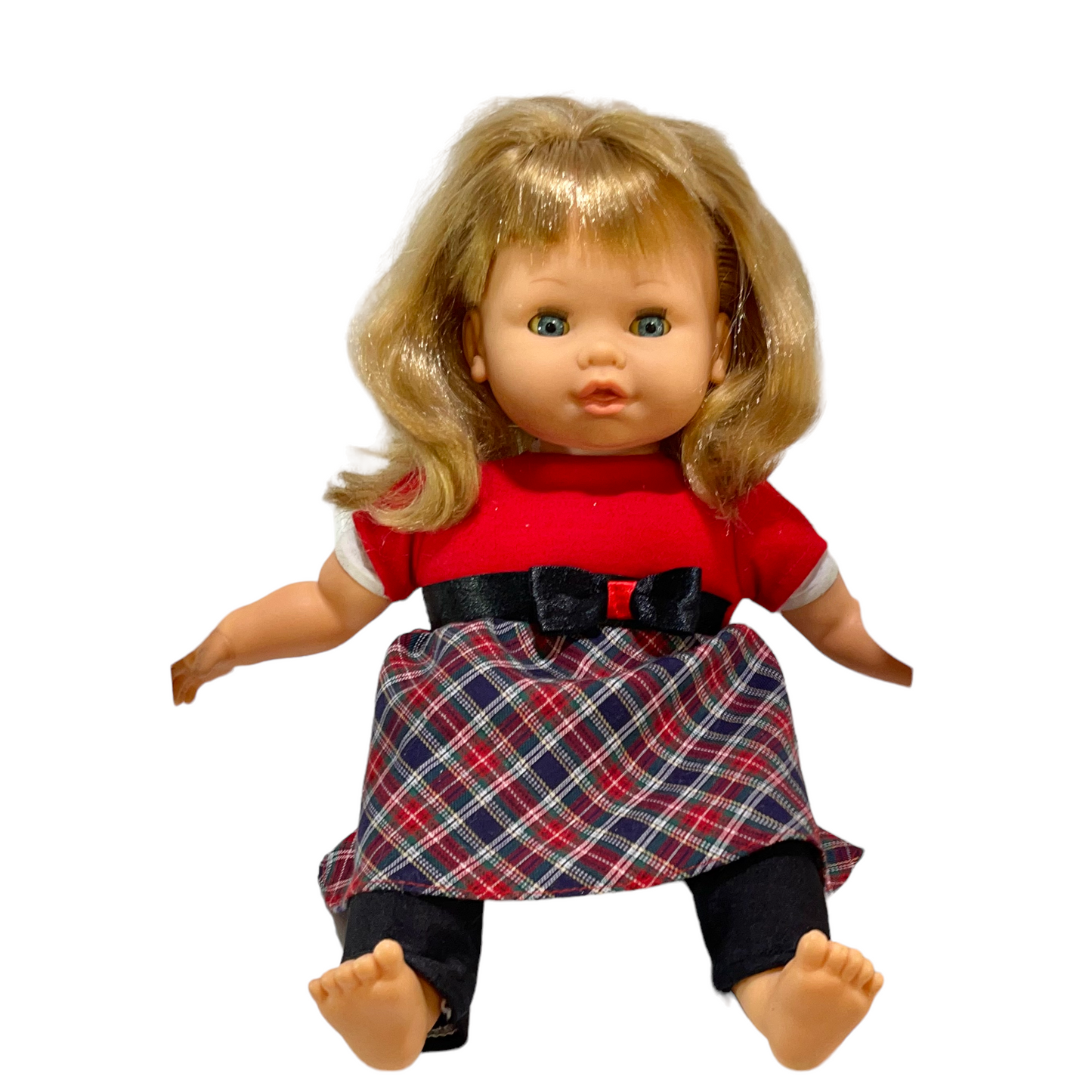 Jessmar 16" Doll  with Golden Hair &  Blue Eyes In Excellent Preowned Condition Beautiful !