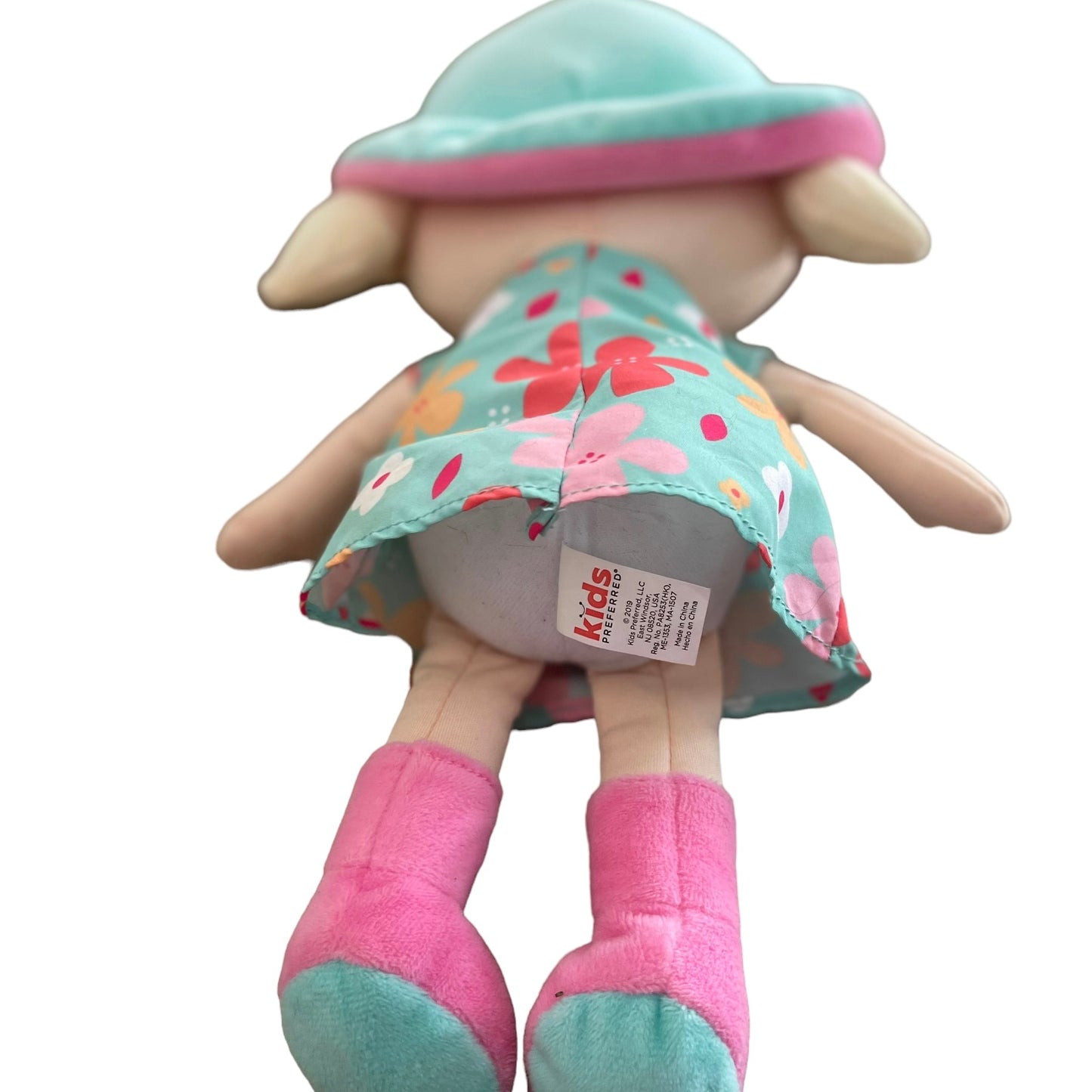 Kids Preferred Preowned Cloth Doll, Blond, Blue Eyed and Adorable!