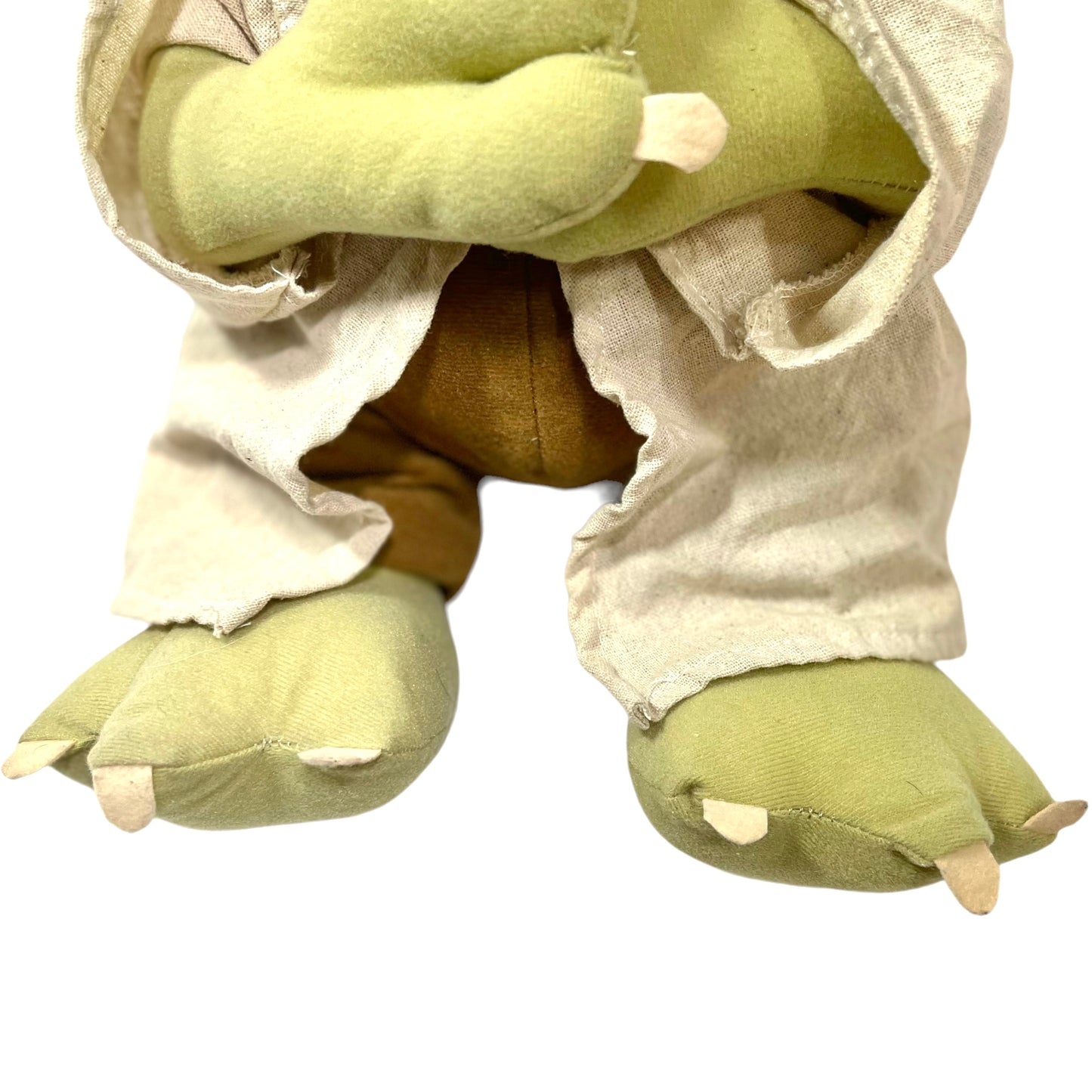 18" Preowned Plush Yoda Disney Jedi Master Stuffed Animal Toy