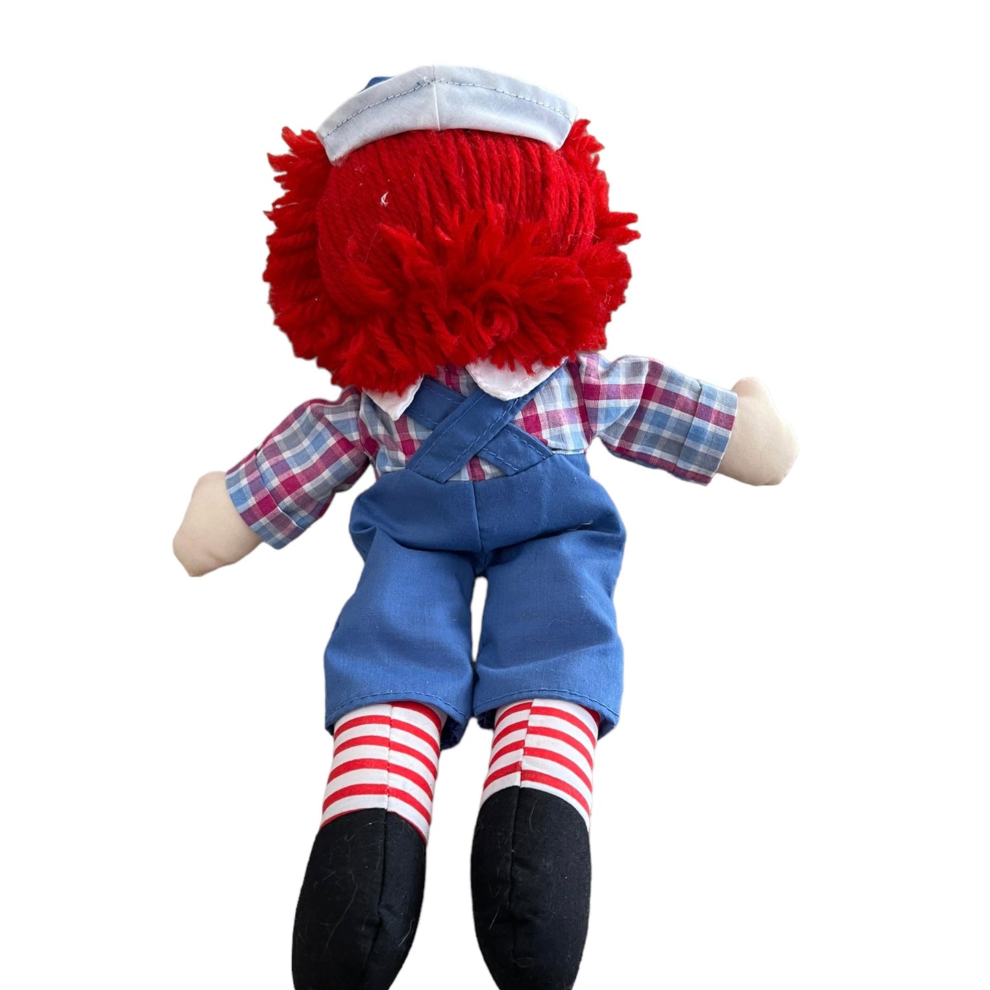 Raggedy Andy Plush Doll, Classic Pre-Owned 12" Stuffed Toy