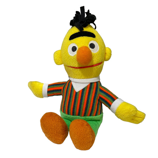 Vintage 11" Bert Stuffed Plush Toy in Good Preowned Condition