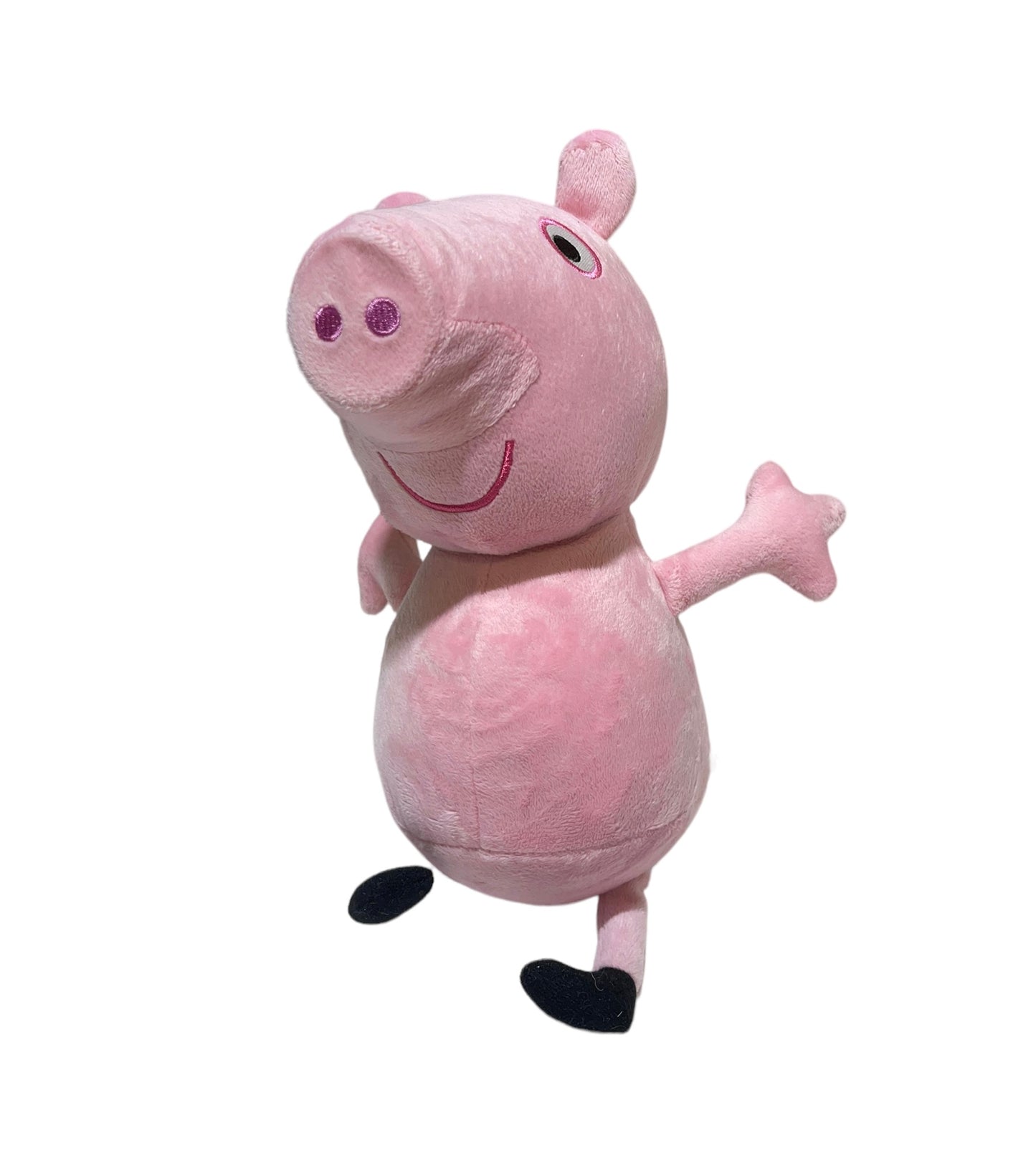 Peppa Hug 'N Oink Talking 12" Plush Stuffed Pig,  Good Preowned Working Condition