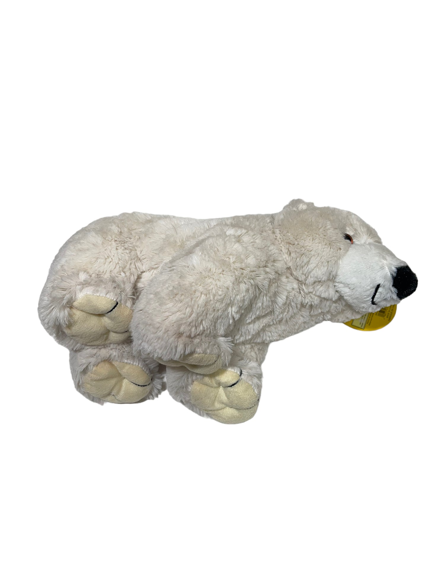 Glacier, Melissa & Doug Polar Bear Ultra Soft  12"  Plush Stuffed Animal Black Eyes & Nose