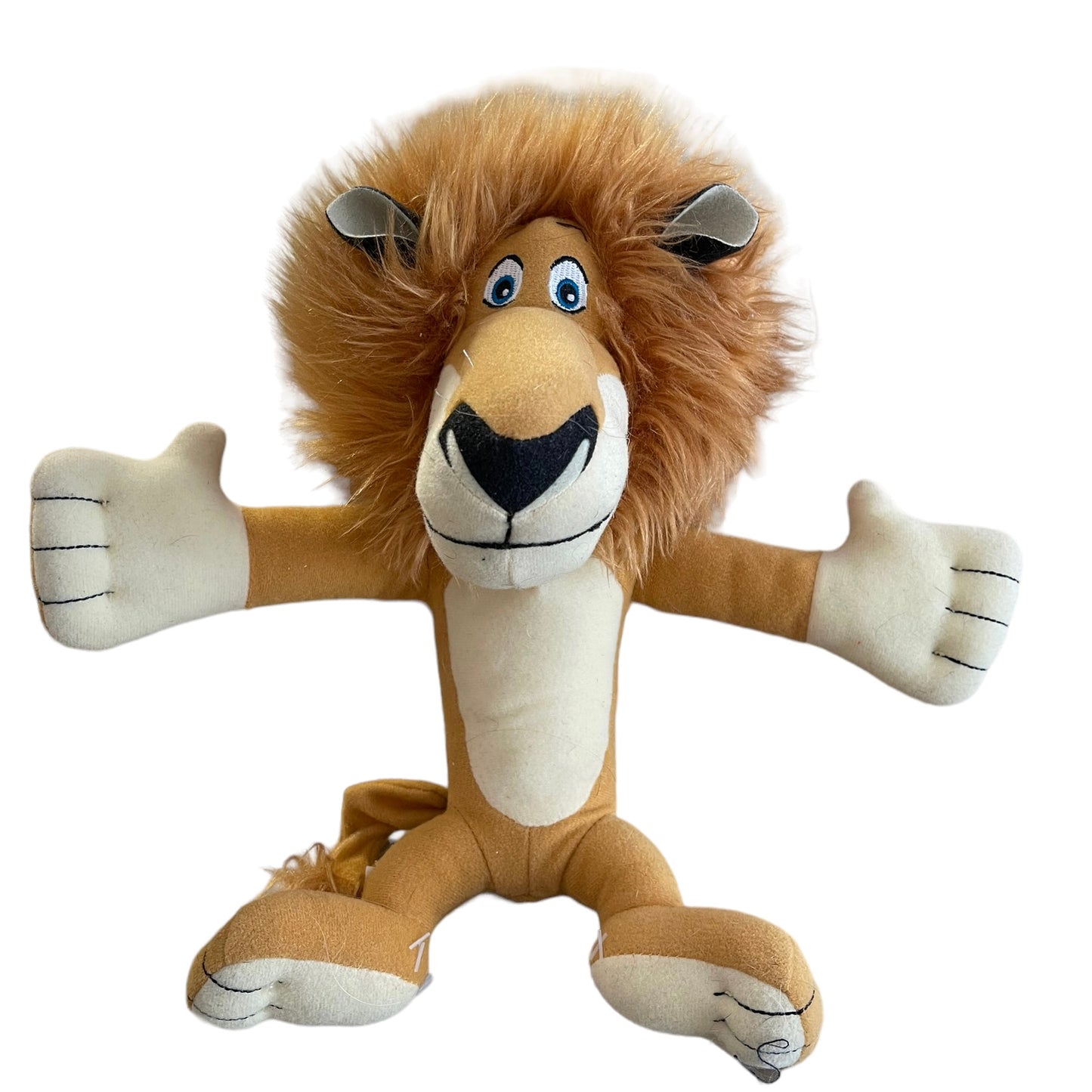 2002 Fisher Price Talking Lion, Alex Plush Stuffed Animal Toy Madagascar GUC